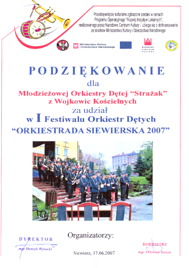 Orkiestrada Siewierska 2007